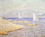 Paul Signac Coast Scene oil painting reproduction